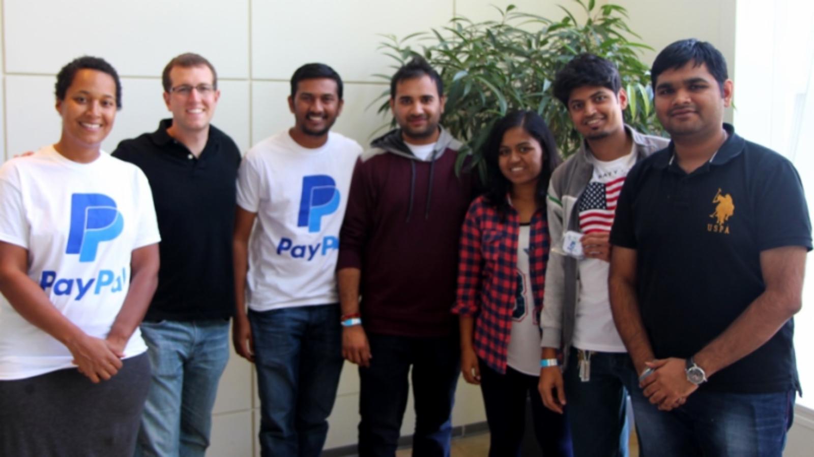Alliance for CHANGE representatives: Rebecca Carter and Peter Myers joined the winning team: Shaishav Patel, Divya Shah, Amruta Thombare, Shreyas Bhat and Archit Trivedi.