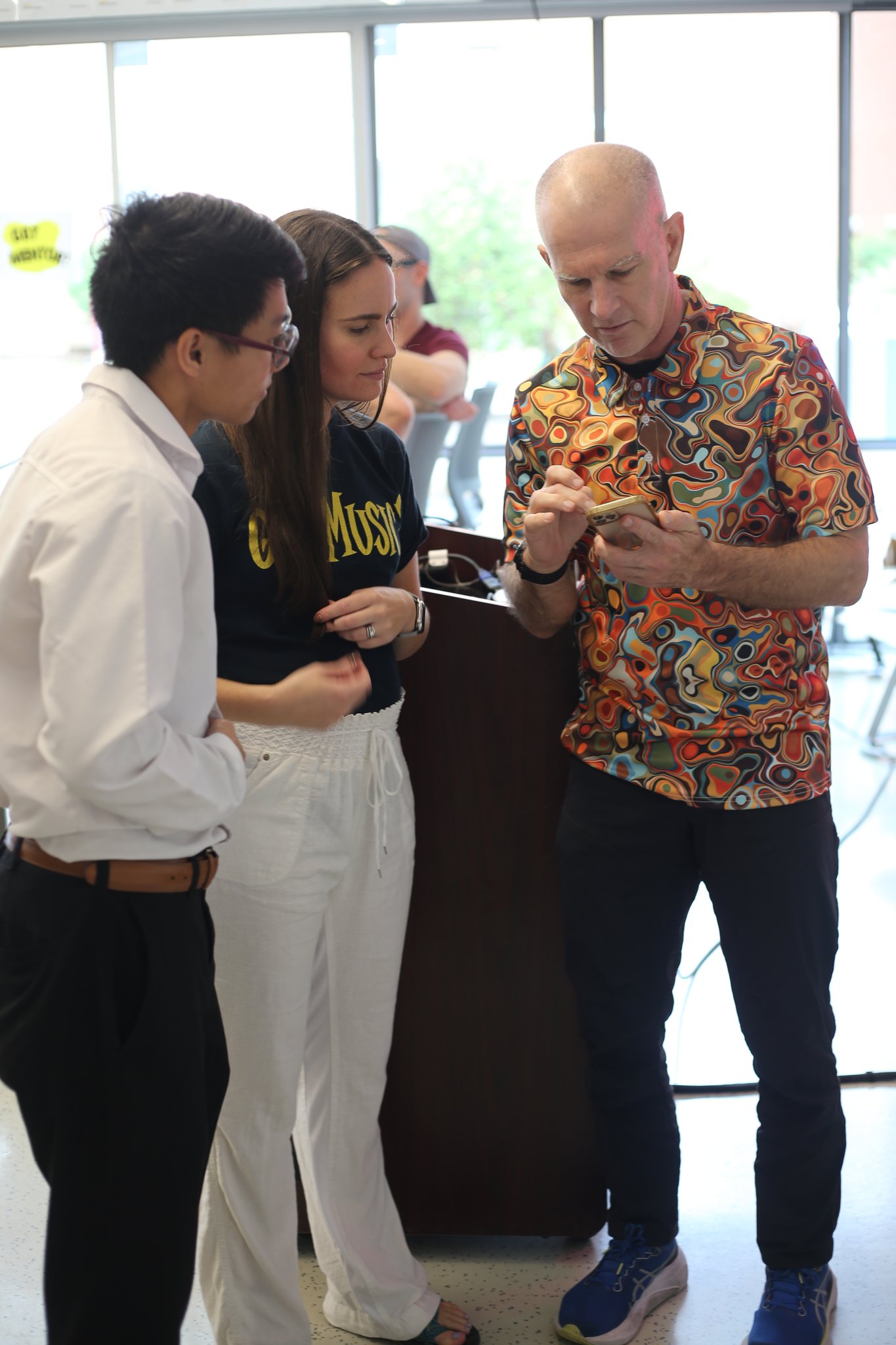 Jot chatting with our nonprofit, NMTSA