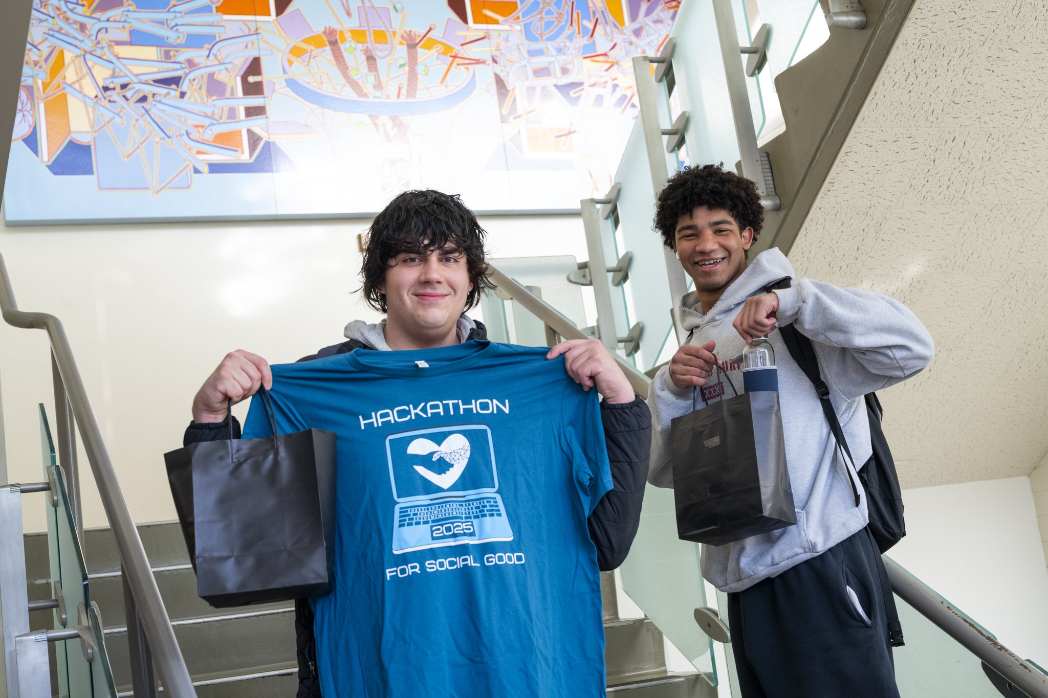 Cal Poly Humboldt Hackathon for Social Good 2025 photo 9