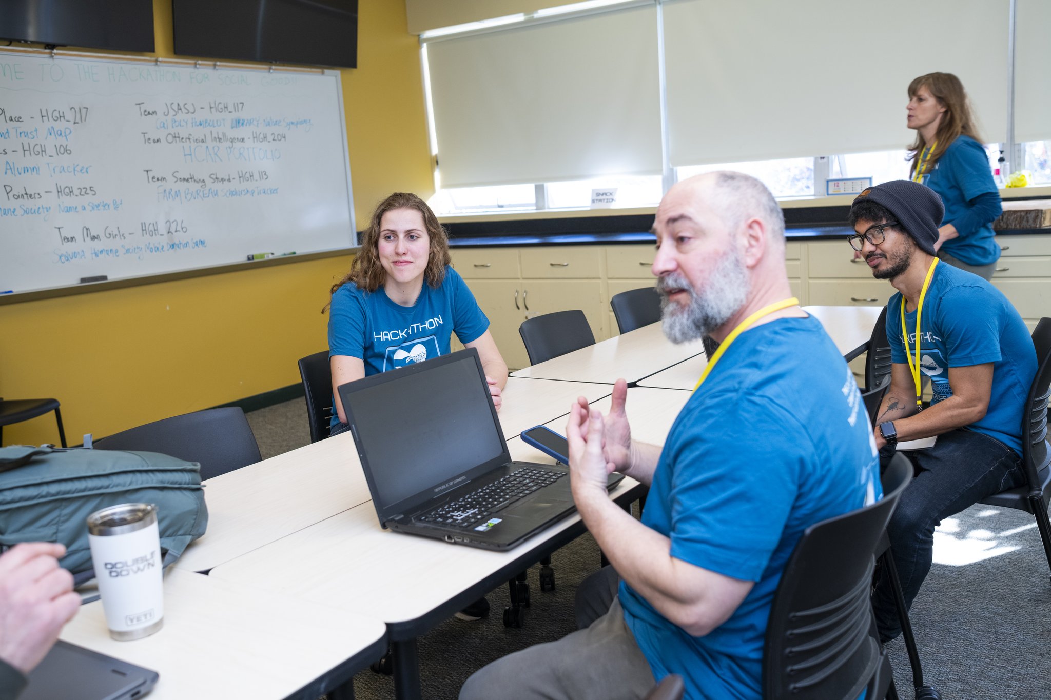 Cal Poly Humboldt Hackathon for Social Good 2025 photo 12