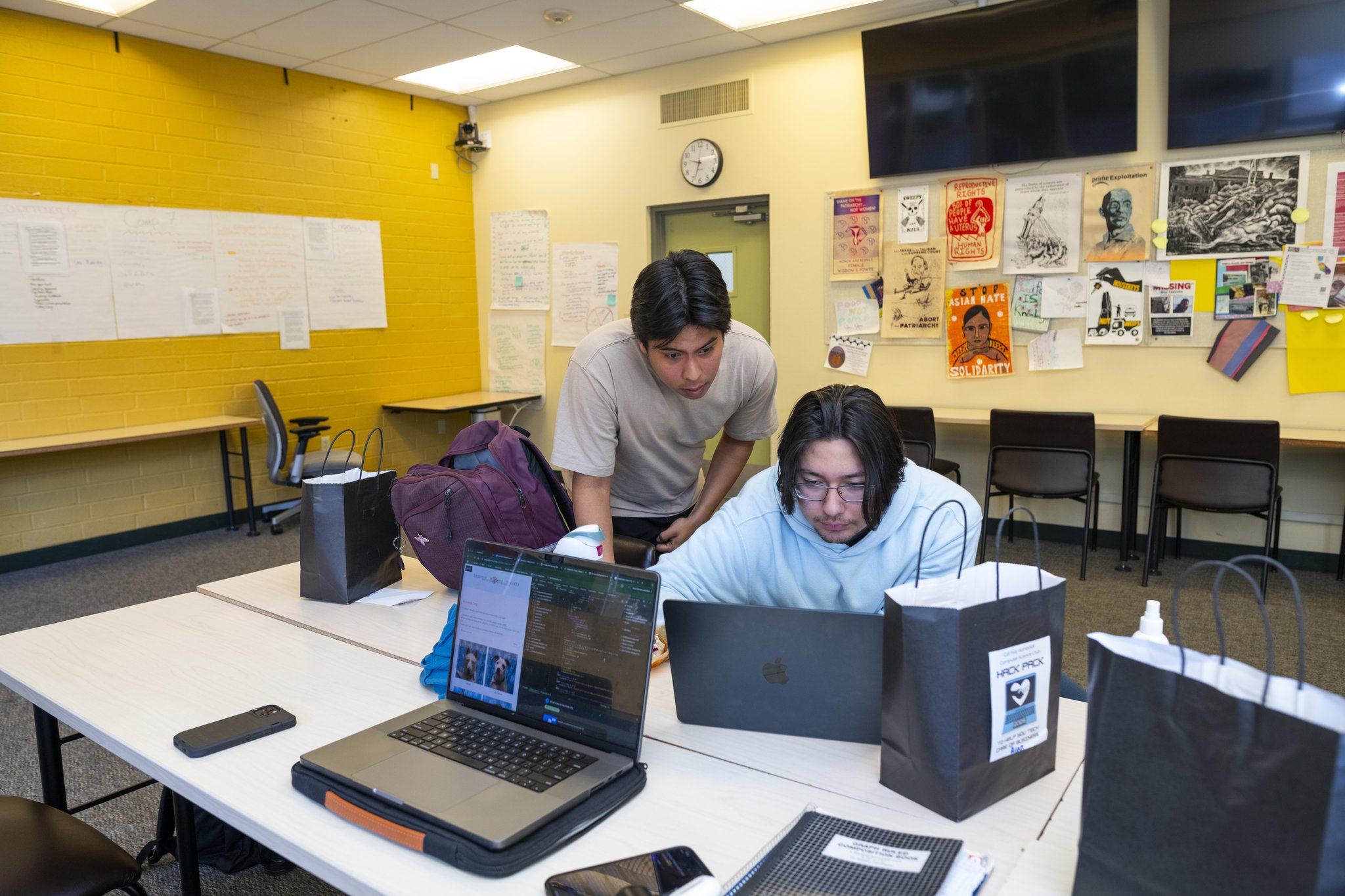 Cal Poly Humboldt Hackathon for Social Good 2025 photo 16